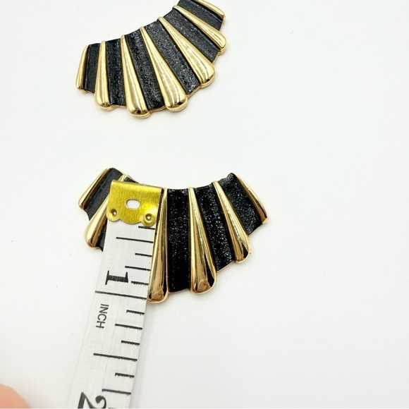 Vintage Bluette Art Deco Enamel Shoe Clips Made in France - Picture 8 of 8